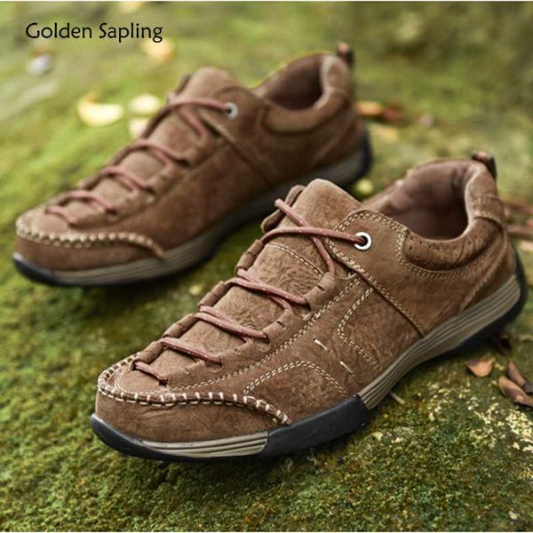 golden sapling retro style men's outdoor shoes genuine leather mountain hiking boots men soft rubber tactical shoes for trekking
golden sapling retro style men's outdoor shoes genuine leather mountain hiking boots men soft rubber tactical shoes for trekking