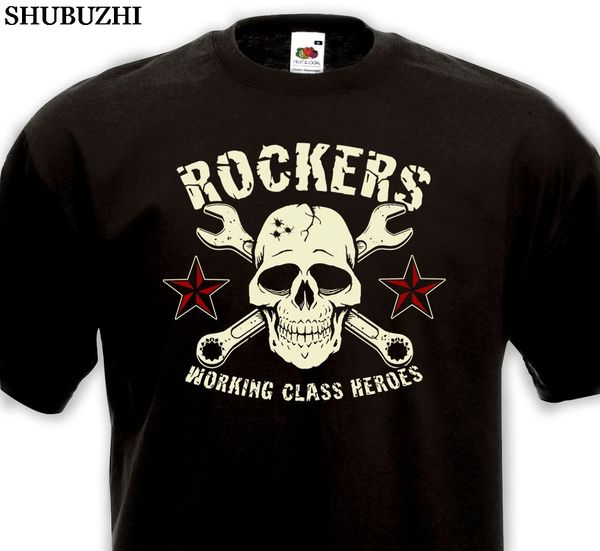 funny clothing casual short sleeve t-shirt rockers working class heroes - rock'n'roll rockabilly punk rocker skull t-shirt
funny clothing casual short sleeve t-shirt rockers working class heroes - rock'n'roll rockabilly punk rocker skull t-shirt