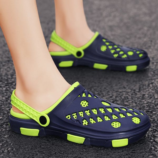 summer crocse new men's sandals drop shipping beach slippers for men male footwear summer shoes man big size garden clog, Black
summer crocse new men's sandals drop shipping beach slippers for men male footwear summer shoes man big size garden clog, Black