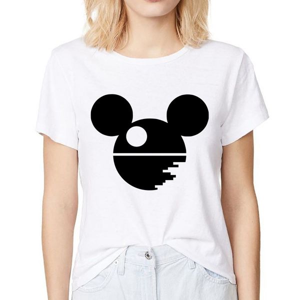 deathstar micky mouse ears cute t shirt women summer new white casual femme tshirt death star
deathstar micky mouse ears cute t shirt women summer new white casual femme tshirt death star
