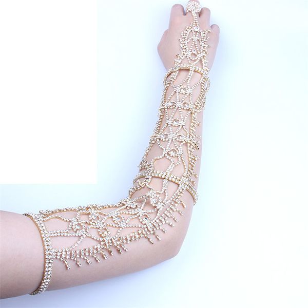 fashion chain ring bracelet crystal rhinestone luxury wedding bride bracelet bangles jewelry bridal glove wedding accessories, Golden;silver
fashion chain ring bracelet crystal rhinestone luxury wedding bride bracelet bangles jewelry bridal glove wedding accessories, Golden;silver