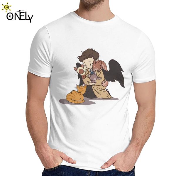 for male supernatural t-shirt spn brothers castiel and kittens slim anime classic round neck cartoon design t-shirt
for male supernatural t-shirt spn brothers castiel and kittens slim anime classic round neck cartoon design t-shirt