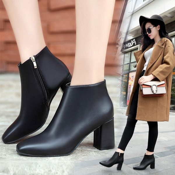 boots 2021 winter women shoes woman black leather square toe zipper high heels ladies ankle botas mujer
boots 2021 winter women shoes woman black leather square toe zipper high heels ladies ankle botas mujer