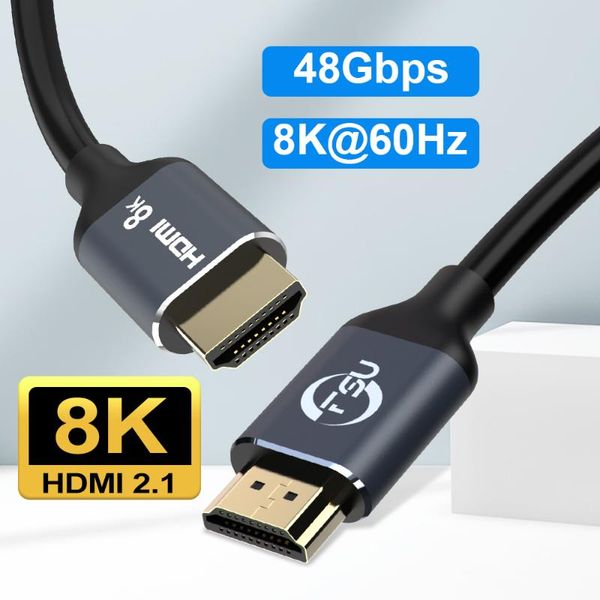 audio cables & connectors 8k 2.1 cable ultra high speed 4k/120hz 48gbps support arc hdr for monitor projector ps4 hdtv computer
audio cables & connectors 8k 2.1 cable ultra high speed 4k/120hz 48gbps support arc hdr for monitor projector ps4 hdtv computer