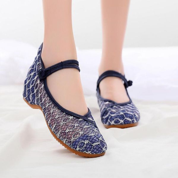 ladies flats cloth shoes women breathable mesh shoes anti slip hollow out beijing, Black
ladies flats cloth shoes women breathable mesh shoes anti slip hollow out beijing, Black
