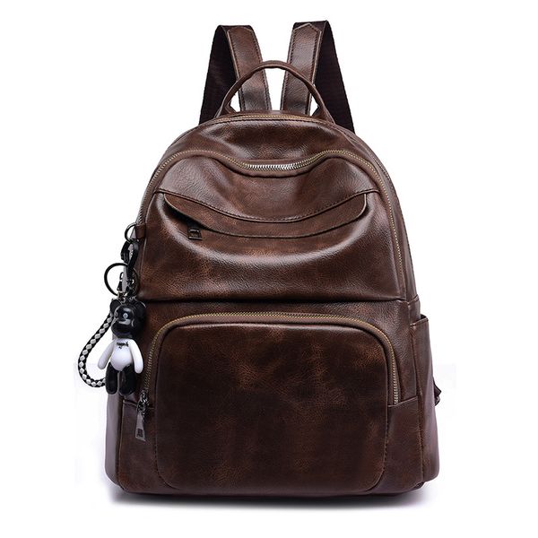 leather luggage tag2020 backpack womens bag new fashion soft leather korean style all-match fashion womens backpack academic style student b
leather luggage tag2020 backpack womens bag new fashion soft leather korean style all-match fashion womens backpack academic style student b