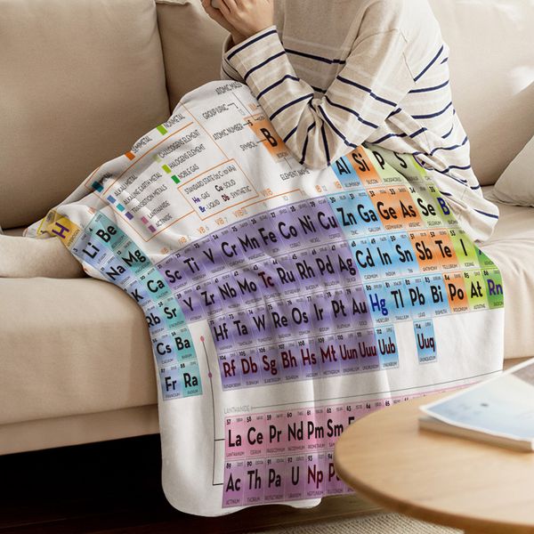 chemistry throw blanket periodic table of elements soft warm microfiber blanket flannel blanket student accessories 456
chemistry throw blanket periodic table of elements soft warm microfiber blanket flannel blanket student accessories 456
