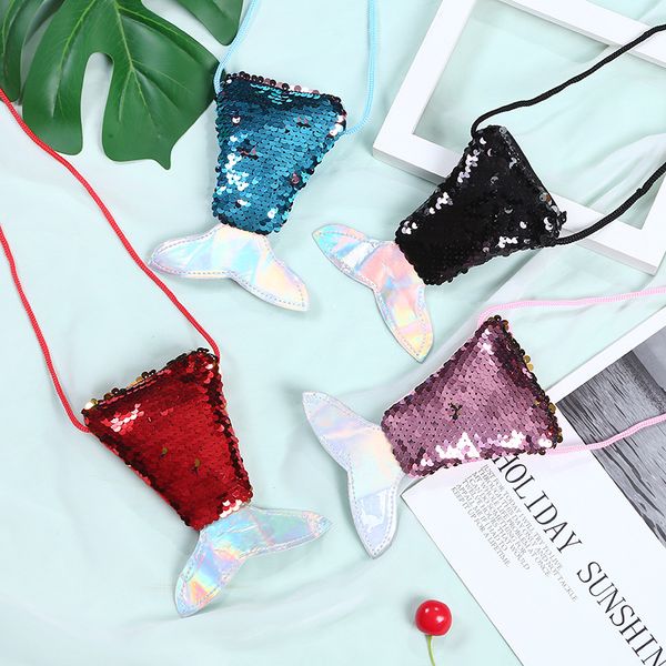 women mermaid tail sequins coin purse girls crossbody bags sling money change card holder wallet purse bag pouch for kids gifts, White
women mermaid tail sequins coin purse girls crossbody bags sling money change card holder wallet purse bag pouch for kids gifts, White