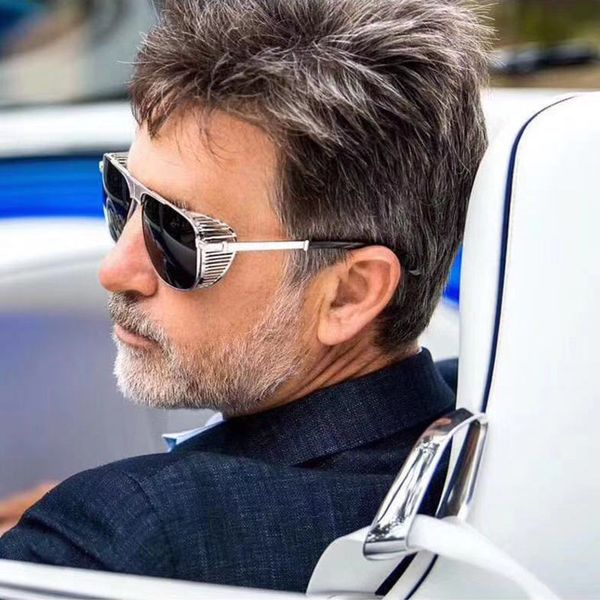 2020 new men fashion steampunk sunglasses women vintage brand steam punk goggle uv400 celebrity eyewear shades gafas de sol muje, White;black
2020 new men fashion steampunk sunglasses women vintage brand steam punk goggle uv400 celebrity eyewear shades gafas de sol muje, White;black