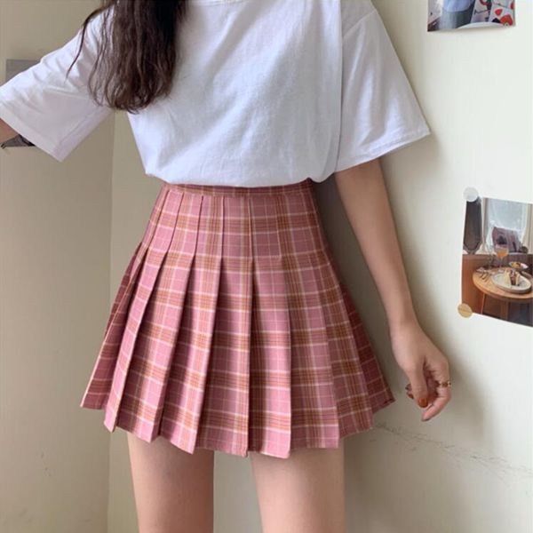 blackday plaid short skirt mini pleated clothes white skirts womens harajuku fashion 2020 summer the new high waist streetwear vintage, Black
blackday plaid short skirt mini pleated clothes white skirts womens harajuku fashion 2020 summer the new high waist streetwear vintage, Black