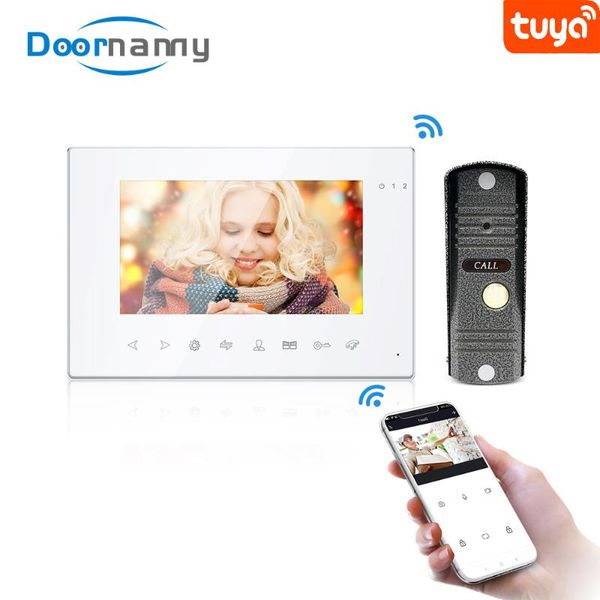 video door phones doornanny wifi intercom for apartment home tuya smart phone control doorbell system two-way speaking
video door phones doornanny wifi intercom for apartment home tuya smart phone control doorbell system two-way speaking