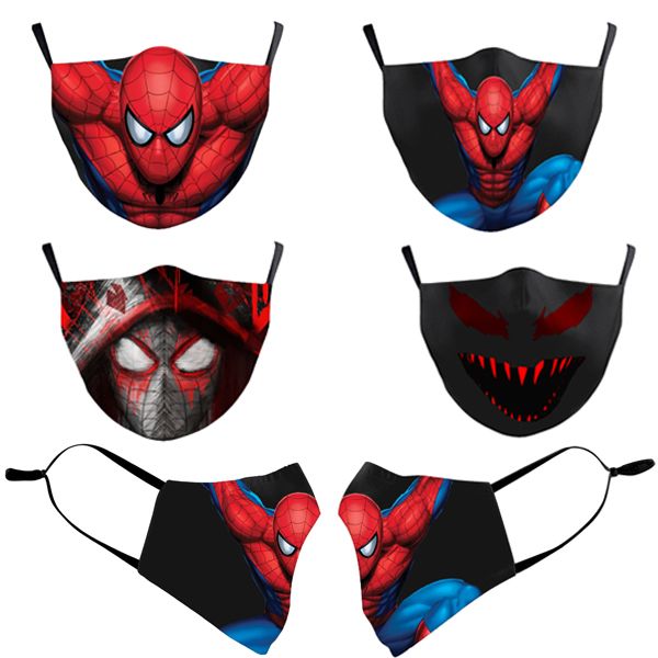 dhl masks fashion digital printed spider-man movie series protective washable dustproof anti-haze breathable masks
dhl masks fashion digital printed spider-man movie series protective washable dustproof anti-haze breathable masks