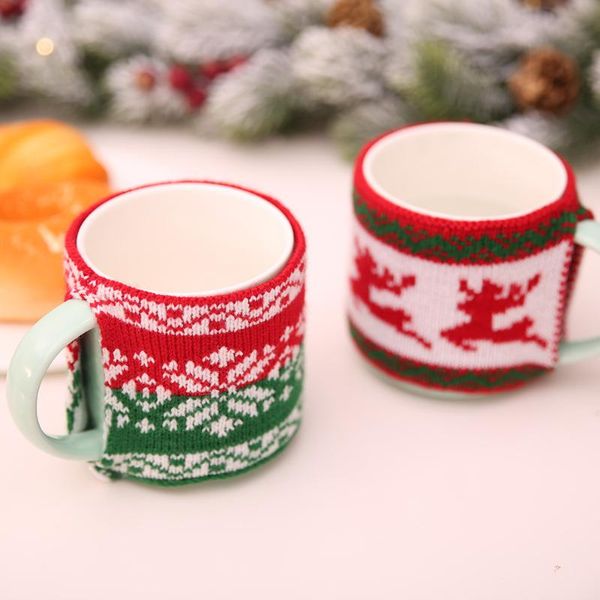 christmas decorations year kerst diy party decoration cristmas woolen cup set xmas knitting glass ceramic mug navidad ab311
christmas decorations year kerst diy party decoration cristmas woolen cup set xmas knitting glass ceramic mug navidad ab311