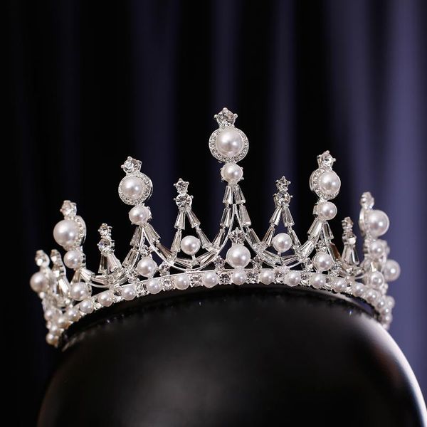 2020 new bride wedding crown headdress pearl headpiece wedding hair accessories, Golden;silver
2020 new bride wedding crown headdress pearl headpiece wedding hair accessories, Golden;silver