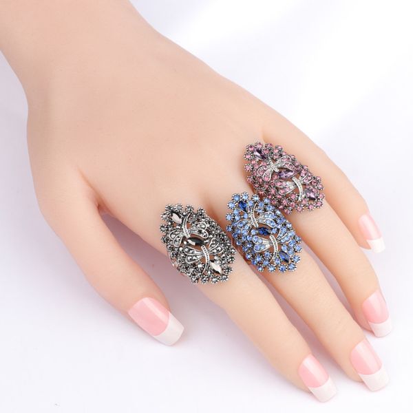 amorui cute dragonfly animal women rings vintage silver color crystal zircon finger fashion jewelry party rings, Golden;silver
amorui cute dragonfly animal women rings vintage silver color crystal zircon finger fashion jewelry party rings, Golden;silver