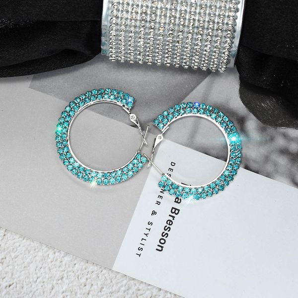 new double diamond earrings for women gold round c geometric rhinestone statement earring metal earring fashion jewelry, Golden;silver
new double diamond earrings for women gold round c geometric rhinestone statement earring metal earring fashion jewelry, Golden;silver