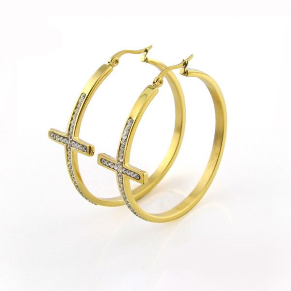 hoop & huggie 2021 product cross earring womens girls fashion elegant earrings, women jewelry, Golden;silver
hoop & huggie 2021 product cross earring womens girls fashion elegant earrings, women jewelry, Golden;silver