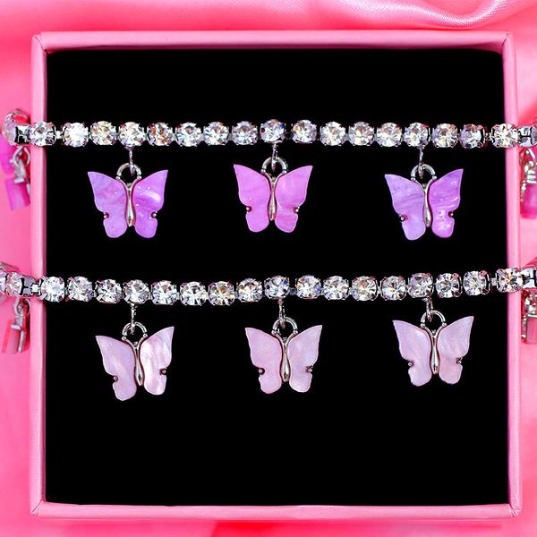 quality sweet cute butterfly bracelets for women gold silver color shiny crystal chain bracelet fashion wedding jewelry gift
quality sweet cute butterfly bracelets for women gold silver color shiny crystal chain bracelet fashion wedding jewelry gift
