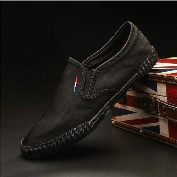 men light casual shoes fashion breathable canvas men loafers moccasins slip on men's flats male driving shoes a11-74, Black
men light casual shoes fashion breathable canvas men loafers moccasins slip on men's flats male driving shoes a11-74, Black