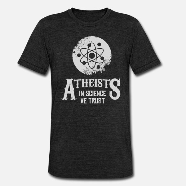 atheists in science we trus atheist gift t shirt men designs tee shirt round collar letters anti-wrinkle basic spring vintage shirt
atheists in science we trus atheist gift t shirt men designs tee shirt round collar letters anti-wrinkle basic spring vintage shirt
