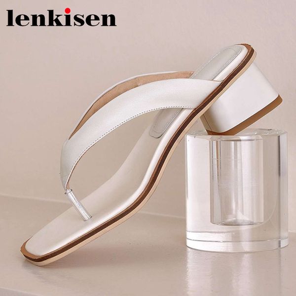 lenkisen gladiator natural leather flip-flop med heel handmade young lady leisure summer slip on sandals women l58, Black
lenkisen gladiator natural leather flip-flop med heel handmade young lady leisure summer slip on sandals women l58, Black