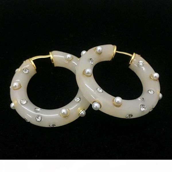 europe and america fashion women ol earrings yellow gold plated cz pearl earrings hoops for girls women for wedding party, Golden;silver
europe and america fashion women ol earrings yellow gold plated cz pearl earrings hoops for girls women for wedding party, Golden;silver