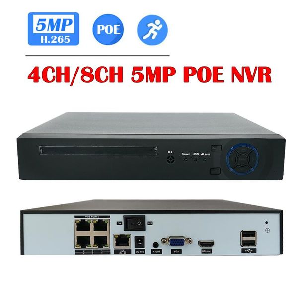 h.265 4ch /8ch 5mp 4mp 1080p poe ip nvr audio out security surveillance network video recorder for poe ip camera, Black;white
h.265 4ch /8ch 5mp 4mp 1080p poe ip nvr audio out security surveillance network video recorder for poe ip camera, Black;white
