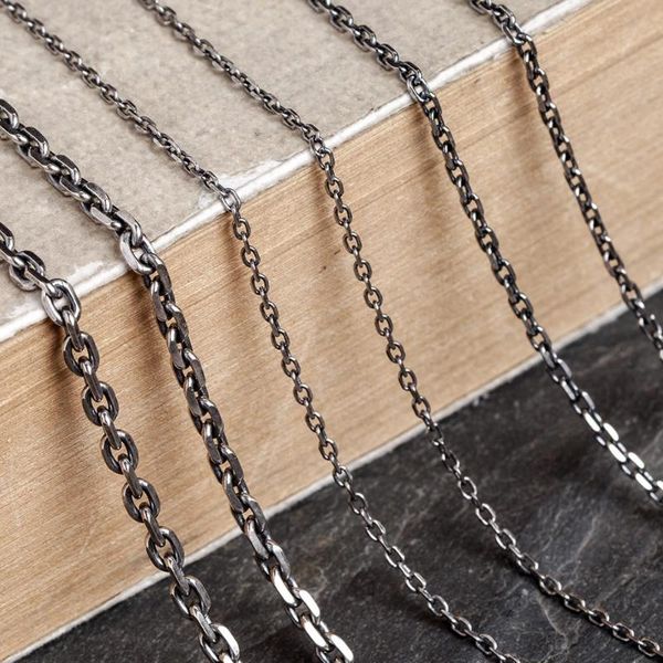 1.5mm 2.0mm 3.0mm vintage chain necklace for women man 100% 925 sterling silver simple diy jewelry finding
1.5mm 2.0mm 3.0mm vintage chain necklace for women man 100% 925 sterling silver simple diy jewelry finding