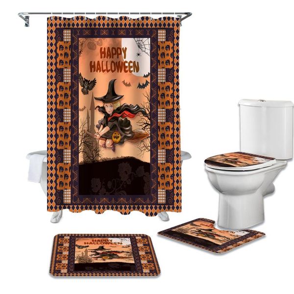 shower curtains halloween witch bat texture lattice castle curtain sets non-slip rugs toilet lid cover and bath mat bathroom set
shower curtains halloween witch bat texture lattice castle curtain sets non-slip rugs toilet lid cover and bath mat bathroom set