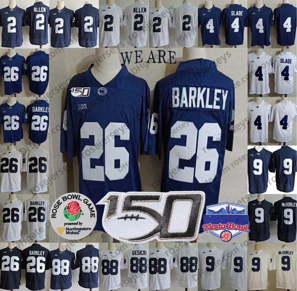2020 ncaa penn state nittany lions 26 saquon barkley 9 trace mcsorley 2 keaton ellis 4 journey brown navy blue white psu jersey, Black
2020 ncaa penn state nittany lions 26 saquon barkley 9 trace mcsorley 2 keaton ellis 4 journey brown navy blue white psu jersey, Black