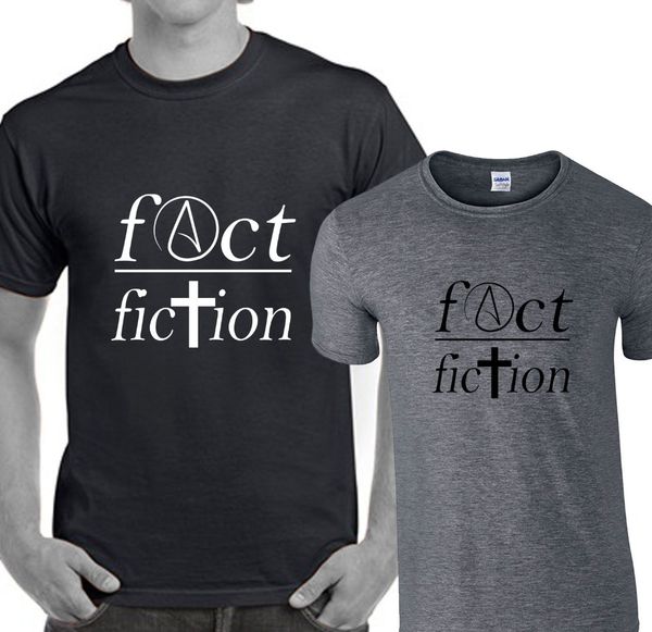 2019 fashion classic atheist t-shirts fact over fiction funny cool logo fashion religion new god tees
2019 fashion classic atheist t-shirts fact over fiction funny cool logo fashion religion new god tees