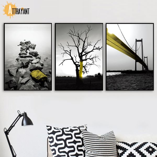 yellow stone sea tree bridge landscape wall art canvas painting nordic posters and prints wall pictures for living room decor
yellow stone sea tree bridge landscape wall art canvas painting nordic posters and prints wall pictures for living room decor