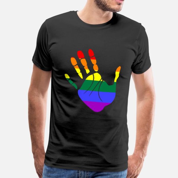 lgbt gay pride rainbow hand print t shirt men printing 100% cotton round collar fitness comical spring natural shirt
lgbt gay pride rainbow hand print t shirt men printing 100% cotton round collar fitness comical spring natural shirt