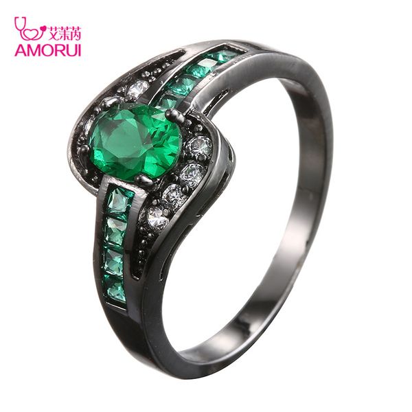 amorui birthstone women wedding ring green cubic zircon black gun color engagemt rings for women birthday gift fashion jewelry, Golden;silver
amorui birthstone women wedding ring green cubic zircon black gun color engagemt rings for women birthday gift fashion jewelry, Golden;silver
