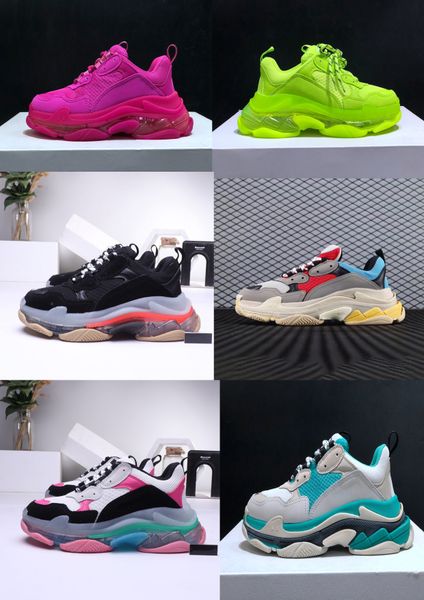 new paris 17fw 3s trainers men's and women's casual shoes 3s transparent soles white green black red rainbow outdoor sports daddy
new paris 17fw 3s trainers men's and women's casual shoes 3s transparent soles white green black red rainbow outdoor sports daddy