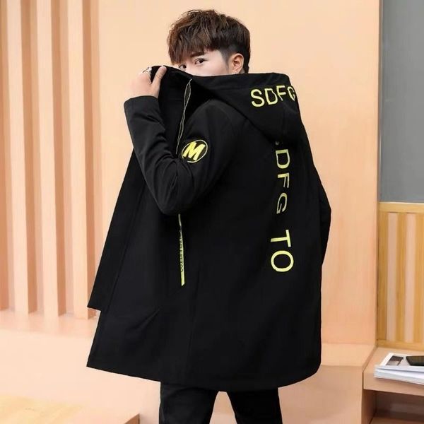 2020 plush jacket men's medium long coat thickened windbreaker winter students handsome winter cotton man, Black
2020 plush jacket men's medium long coat thickened windbreaker winter students handsome winter cotton man, Black