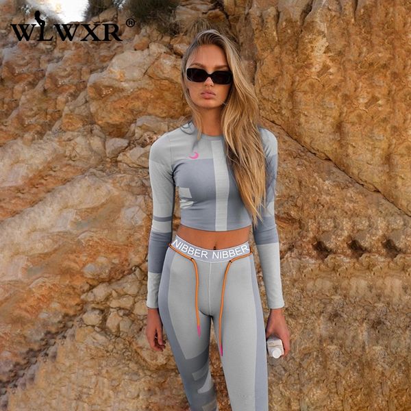 wlwxr two piece set women sweat suit outfits 2020 bodycon crop and skinny pants female tracksuit ladies matching sets, Gray
wlwxr two piece set women sweat suit outfits 2020 bodycon crop and skinny pants female tracksuit ladies matching sets, Gray