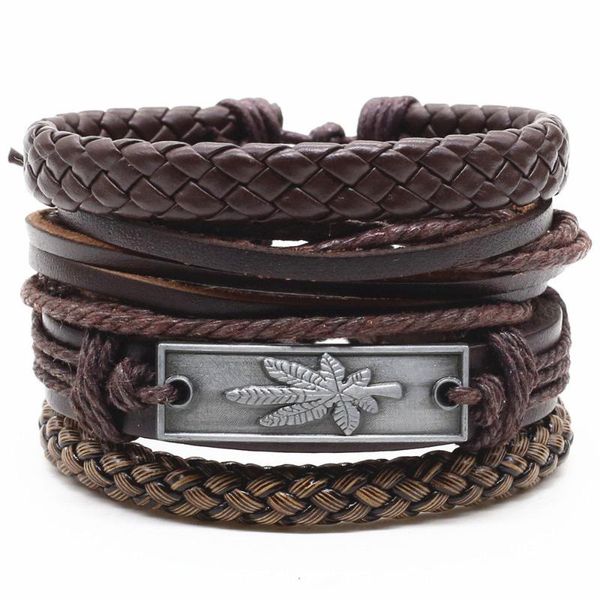 tennis black brown genuine leather bead alloy cross archor guitar charm bracelets men women homme female jewelry 4pcs/set, Golden;silver
tennis black brown genuine leather bead alloy cross archor guitar charm bracelets men women homme female jewelry 4pcs/set, Golden;silver