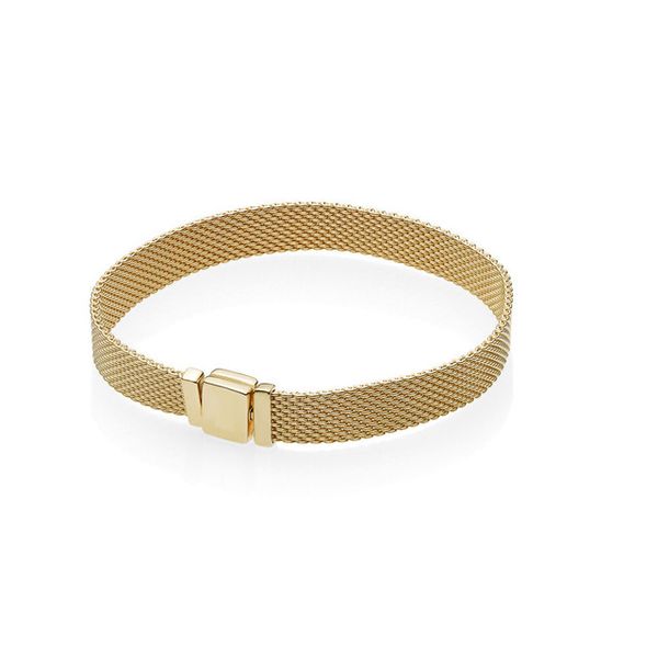19cm Hot classic versatile stainless steel mesh buckle can DIY charm bracelet wholesale direct sales
19cm Hot classic versatile stainless steel mesh buckle can DIY charm bracelet wholesale direct sales