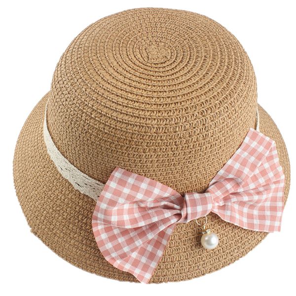 wide brim hats stitching summer hat female foldable striped sun sunscreen, Blue;gray