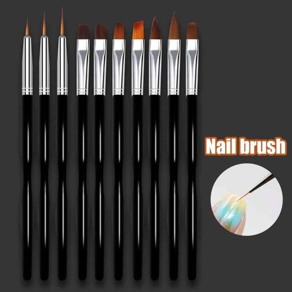 nail brushes 10pcs/set portable dotting easy clean detailing painting drawing diy uv gel builder with protective cap ergonomic art brush, Yellow
nail brushes 10pcs/set portable dotting easy clean detailing painting drawing diy uv gel builder with protective cap ergonomic art brush, Yellow