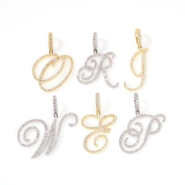 new style accessories cool curlycue initial letter pendant necklace full iced out hip hop punk jewelry necklace gift, Silver
new style accessories cool curlycue initial letter pendant necklace full iced out hip hop punk jewelry necklace gift, Silver