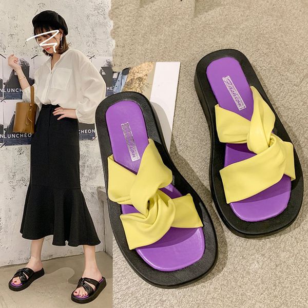 creepers twist bow-knot purple sandals women fairy open toe slippers soft pu leather muffins platform shoes cross band sandalias, Black
creepers twist bow-knot purple sandals women fairy open toe slippers soft pu leather muffins platform shoes cross band sandalias, Black