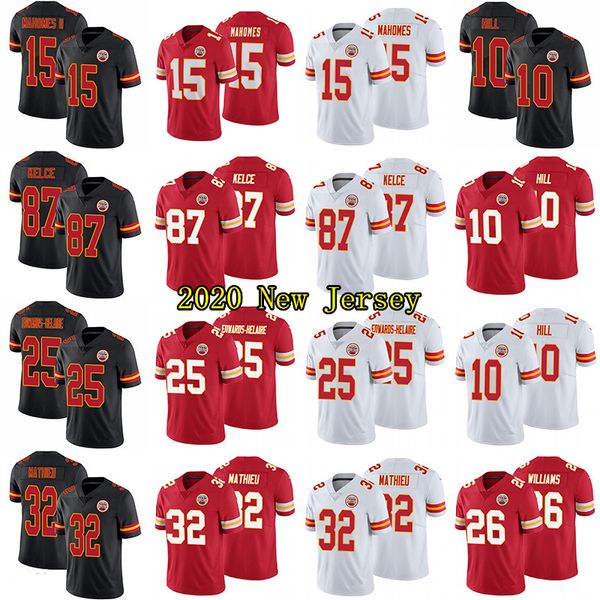 patrick 15 mahomes clyde 25 edwards-helaire 87 travis kelce 10 tyreek hill 26 edwards-helaire football jersey, Black;red
patrick 15 mahomes clyde 25 edwards-helaire 87 travis kelce 10 tyreek hill 26 edwards-helaire football jersey, Black;red