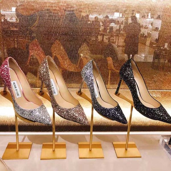 bridal wedding shoes 2020 new spring versatile crystal pointed toe high heels pumps women's stiletto heels shoes 6.5cm 9.5cm, Black
bridal wedding shoes 2020 new spring versatile crystal pointed toe high heels pumps women's stiletto heels shoes 6.5cm 9.5cm, Black
