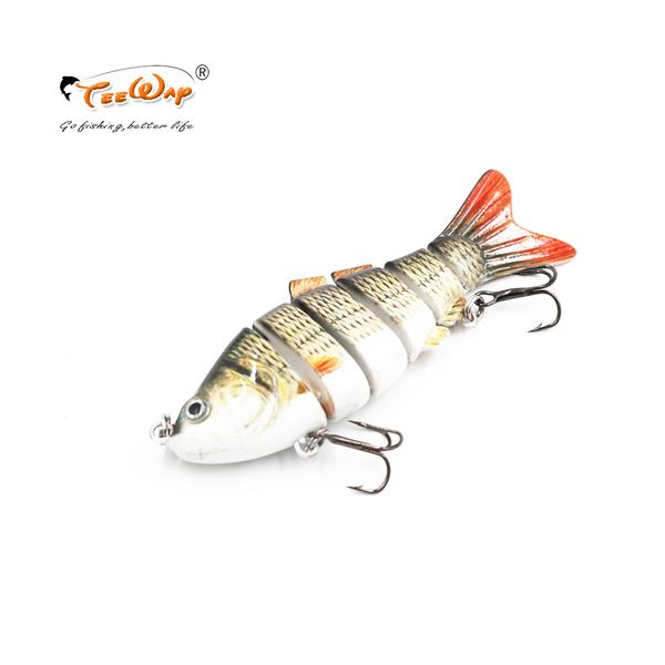 2pcs/lot lifelike fishing lure 6 segment swimbait crankbait hard bait slow fishing wobblers 10cm 19g
2pcs/lot lifelike fishing lure 6 segment swimbait crankbait hard bait slow fishing wobblers 10cm 19g