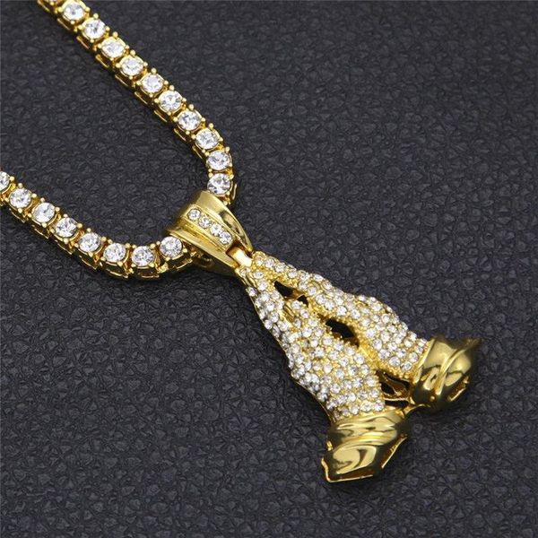 2020n hand pendant necklaces luxury gold plated chains men hip hop necklace party jewelry full rhinestones gold silver necklaces
2020n hand pendant necklaces luxury gold plated chains men hip hop necklace party jewelry full rhinestones gold silver necklaces