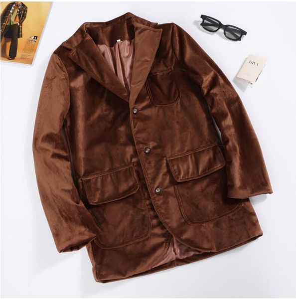 e-baihui 2021 autumn and winter men's jacket, european and american lapel solid color corduroy jacket zce1e29770b9b, Black;brown
e-baihui 2021 autumn and winter men's jacket, european and american lapel solid color corduroy jacket zce1e29770b9b, Black;brown