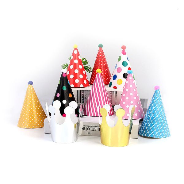 11pcs/lot kids birthday hats child happy birthday party decorations baby boy girl party paper cap prince princess crown
11pcs/lot kids birthday hats child happy birthday party decorations baby boy girl party paper cap prince princess crown