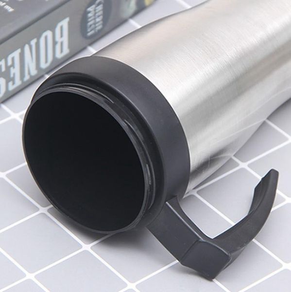 16oz double wall insulated vacuum flasks stainless steel car cup coffee mug tumbler with handle sea shipping iia519
16oz double wall insulated vacuum flasks stainless steel car cup coffee mug tumbler with handle sea shipping iia519